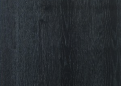 Black lacquered oak