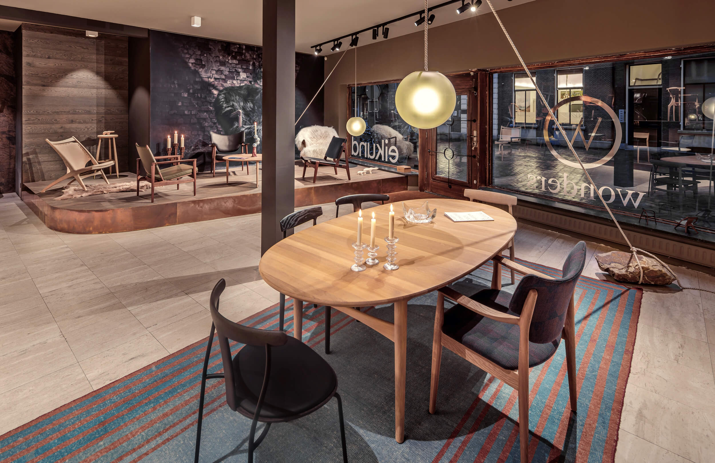 Eikund pop-up shop in Utrecht Eikund - Villa Grung - Hunter chair
