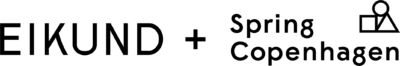Eikund + Spring Copenhagen logo black