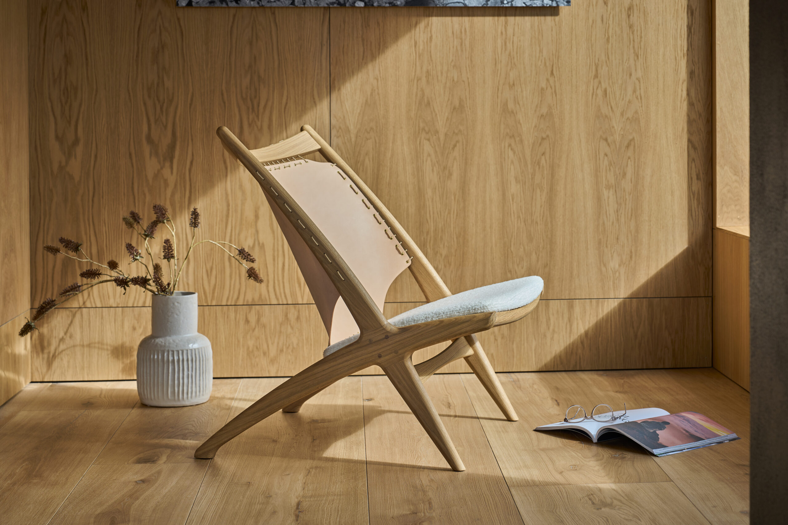 Eikund - The Bolder - Krysset lounge chair