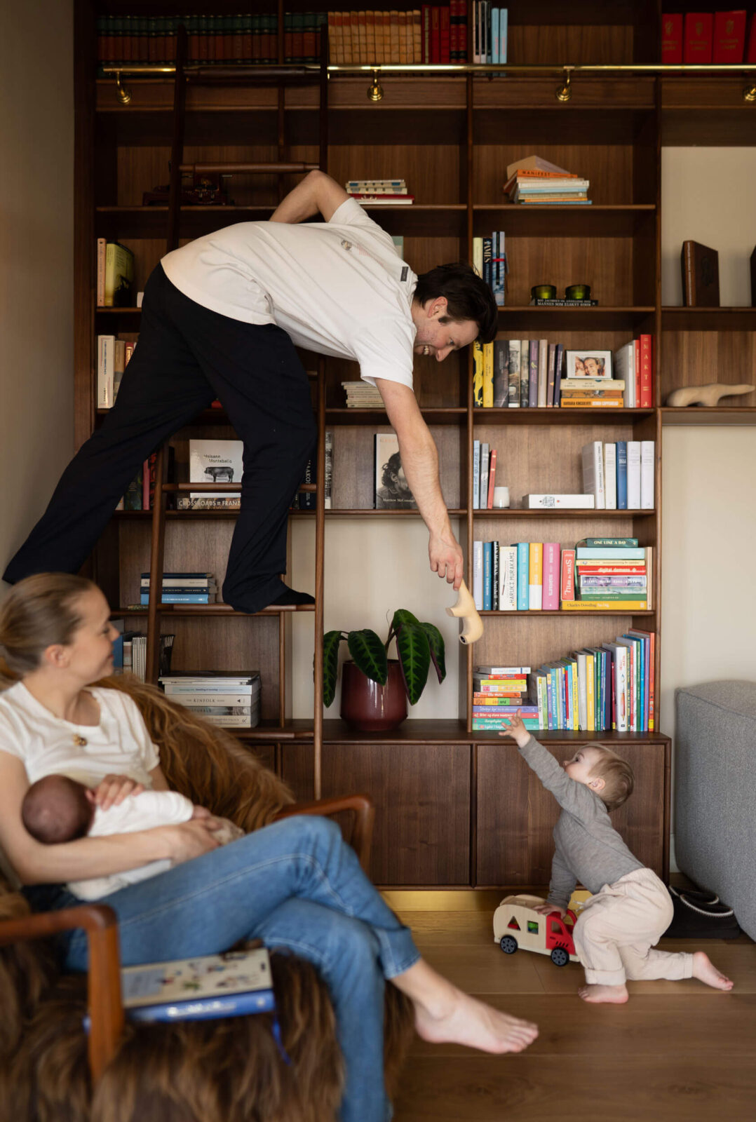 At home with Julian & Thea