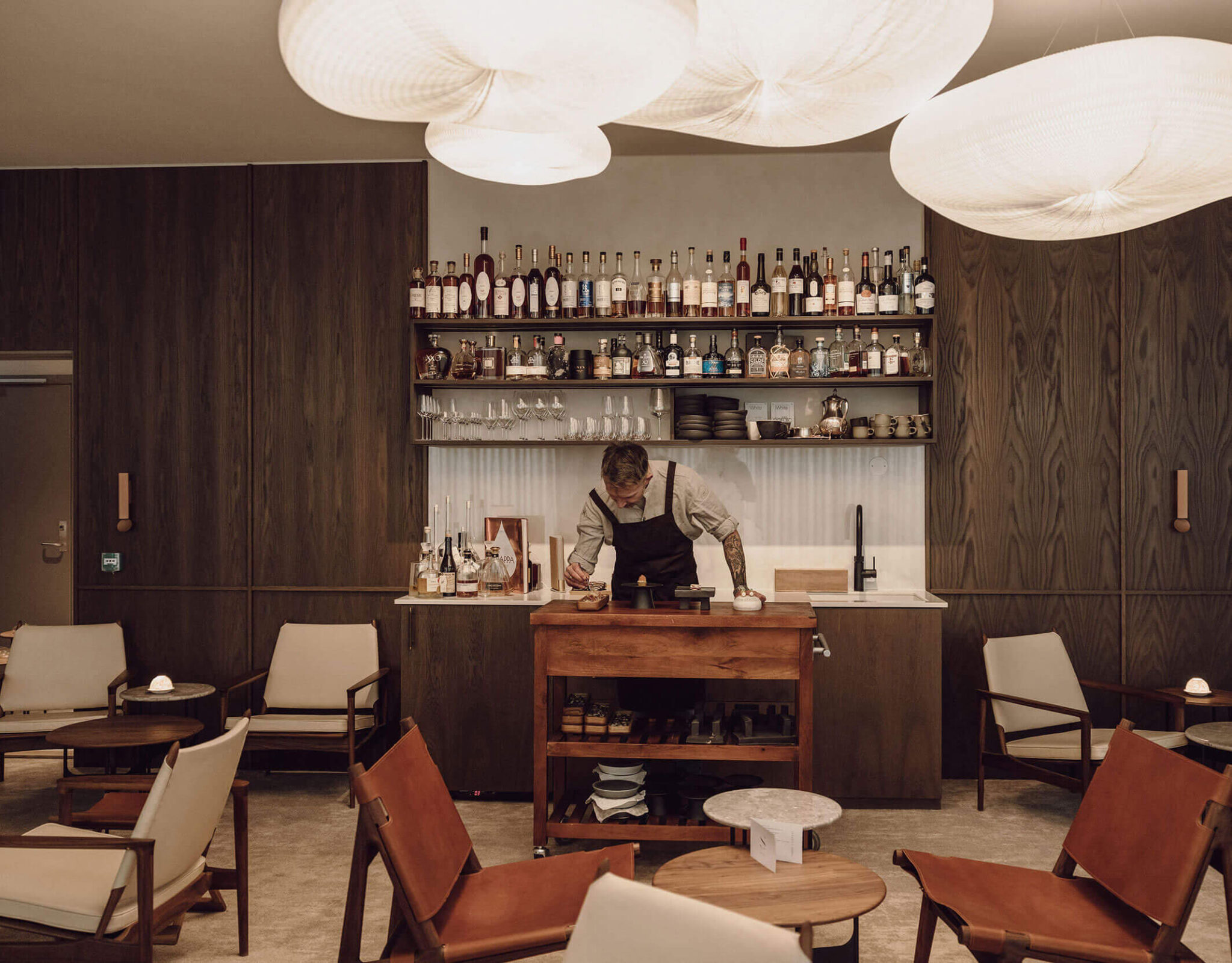 Broadway & Hunter lounge at Smak Eikund - The Bolder - Fluffy lounge chair